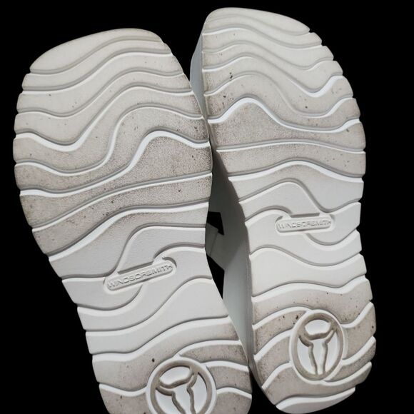 WINDSOR SMITH white leather sandal Platform Size UK7 (US 9) Designer Euro Summer - Picture 8 of 8